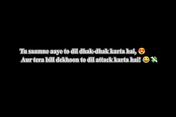 romantic love comedy shayari